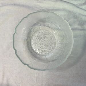Vintage Arcoroc Fleur Single 7” Soup/Salad Bowl, Made In France